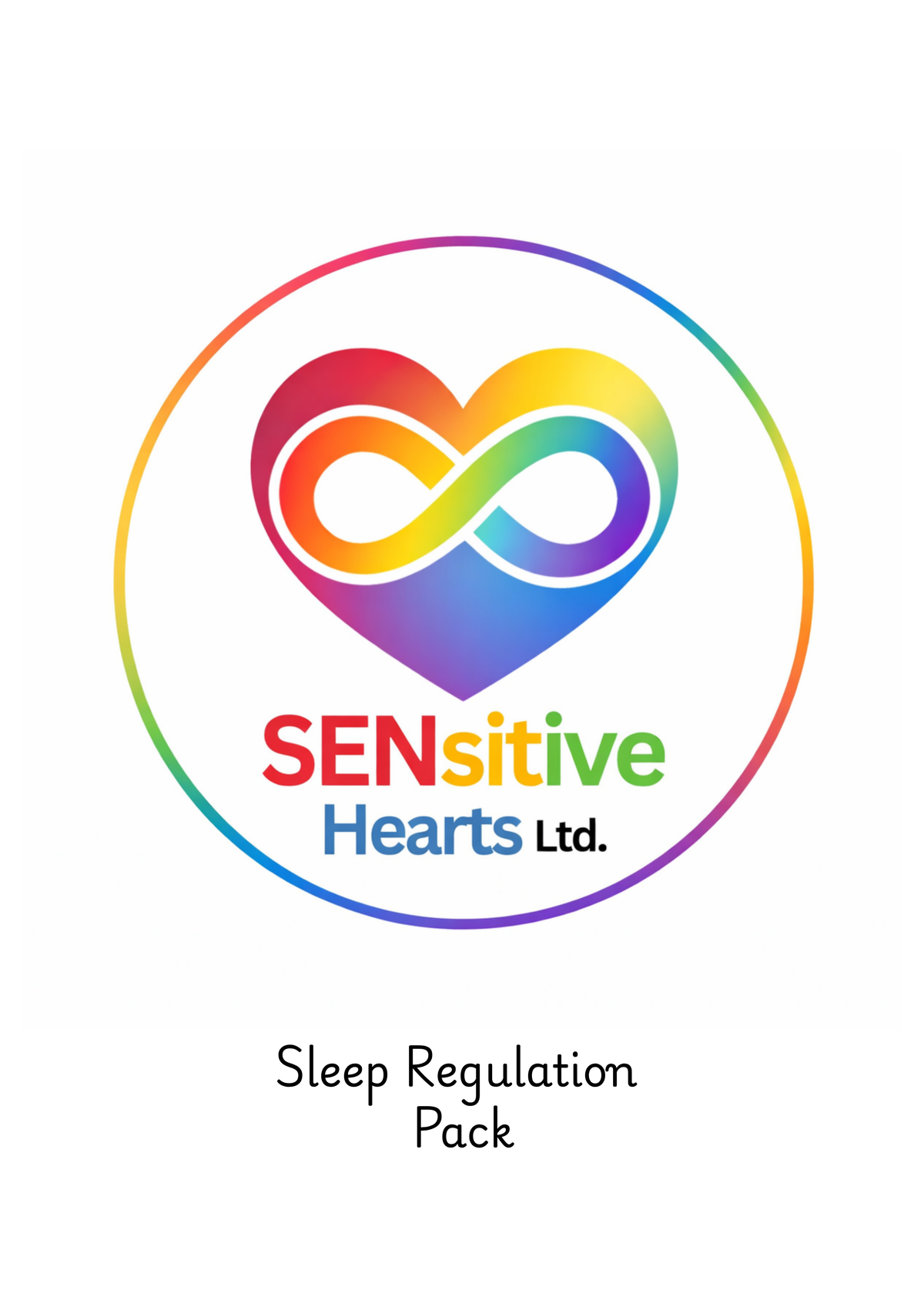 Sleep Regulation Pack | Partially Laminated A4 | SENsitive Hearts Ltd