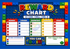 Blocks Reward Charts | Laminated A4 | SENsitive Hearts Ltd