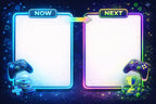 Gamer Now And Next Board | Laminated A4 | SENsitive Hearts Ltd
