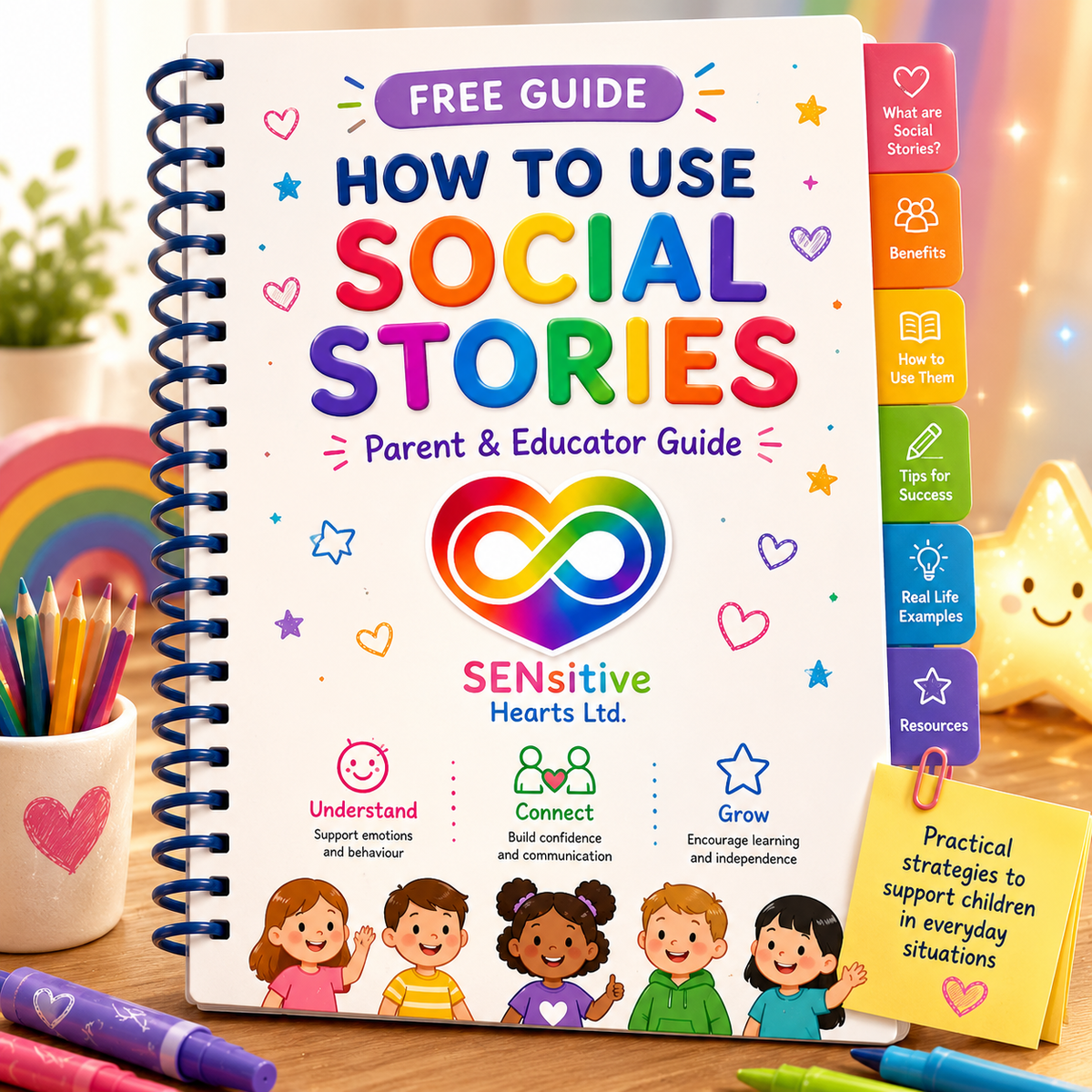 How to Use Social Stories |Parent & Educator Guide (Digital Download) | SENsitive Hearts Ltd