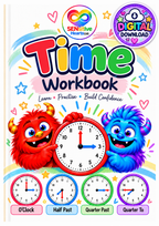 Time Workbook | Digital Download | SENsitive Hearts Ltd
