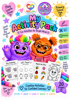 Ember Colouring Book | Digital Download | SENsitive Hearts Ltd