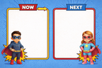 Mixed Superhero Now And Next Board | Digital Download | SENsitive Hearts Ltd