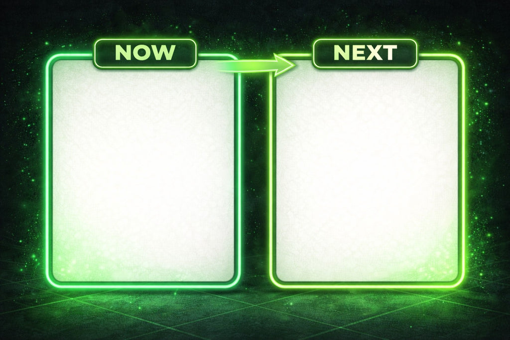 Neon 2 Now And Next Board | Laminated A4 | SENsitive Hearts Ltd