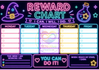 Neon Potions Reward Chart | Digital Download | SENsitive Hearts Ltd