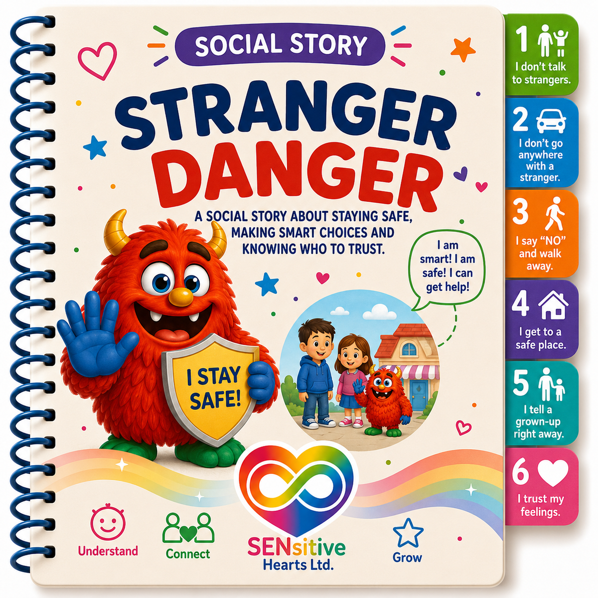 Stranger Danger Social Story | Digital Download | SENsitive Hearts Ltd