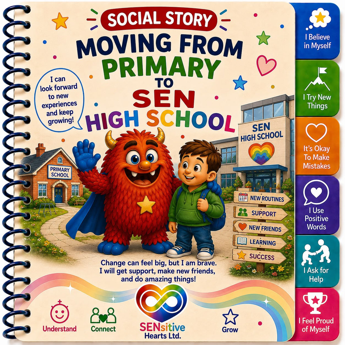 Moving From Primary To SEN High School | Digital Download | SENsitive Hearts Ltd