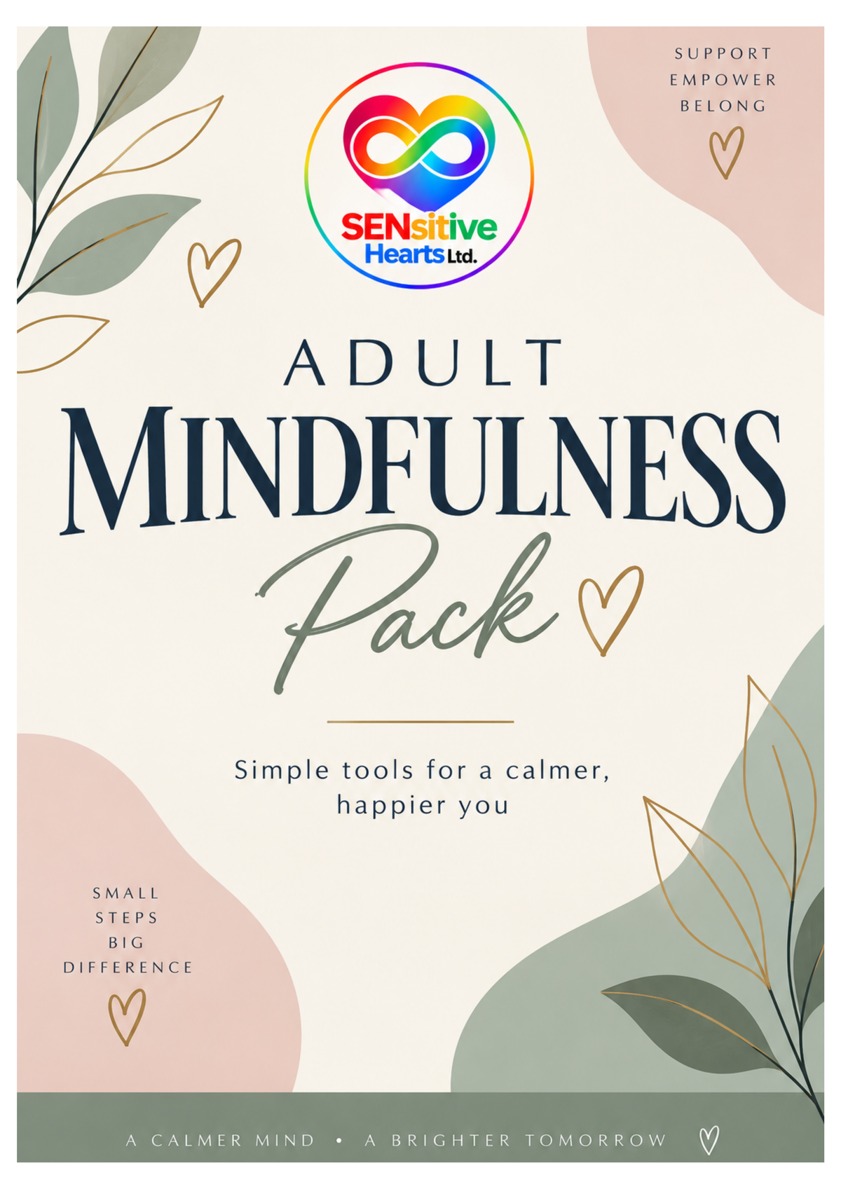 Adult Mindfulness Pack | Digital Download | SENsitive Hearts Ltd