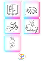 Personal Care Visuals | Laminated A4 | SENsitive Hearts Ltd
