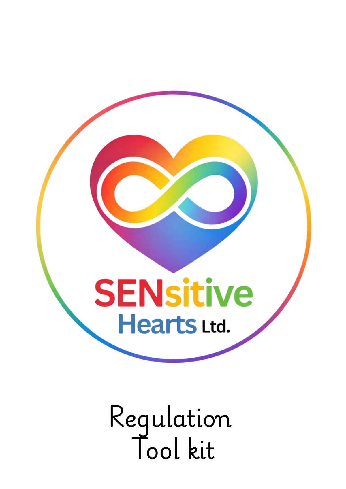 Regulation & Sensory Support Pack | Partially Laminated A4 | SENsitive Hearts Ltd