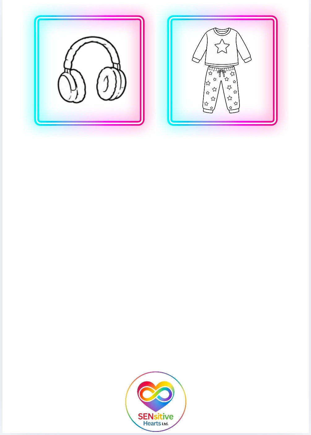 Boys Clothing Visuals | Digital Download | SENsitive Hearts Ltd