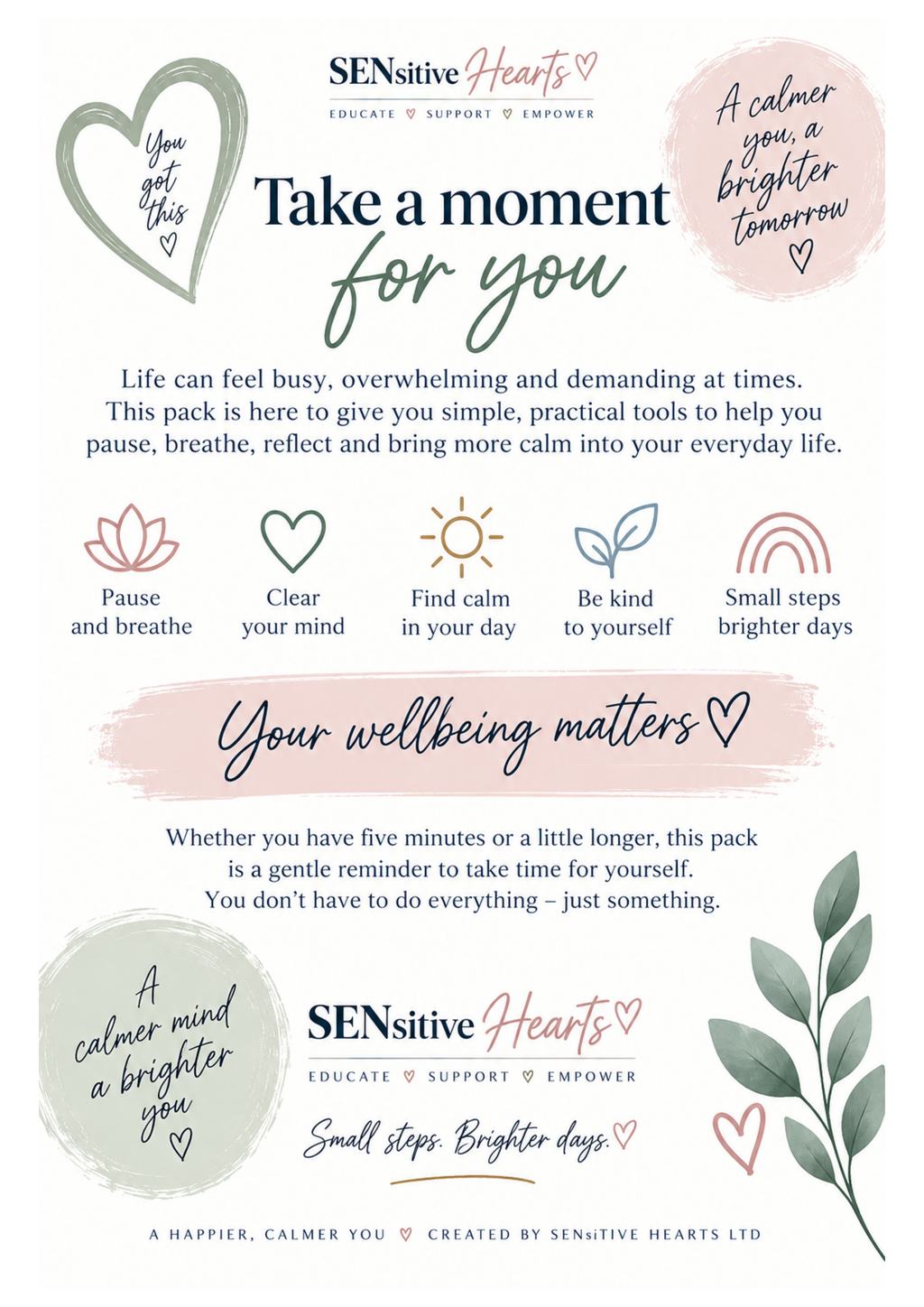 Adult Mindfulness Pack | Digital Download | SENsitive Hearts Ltd