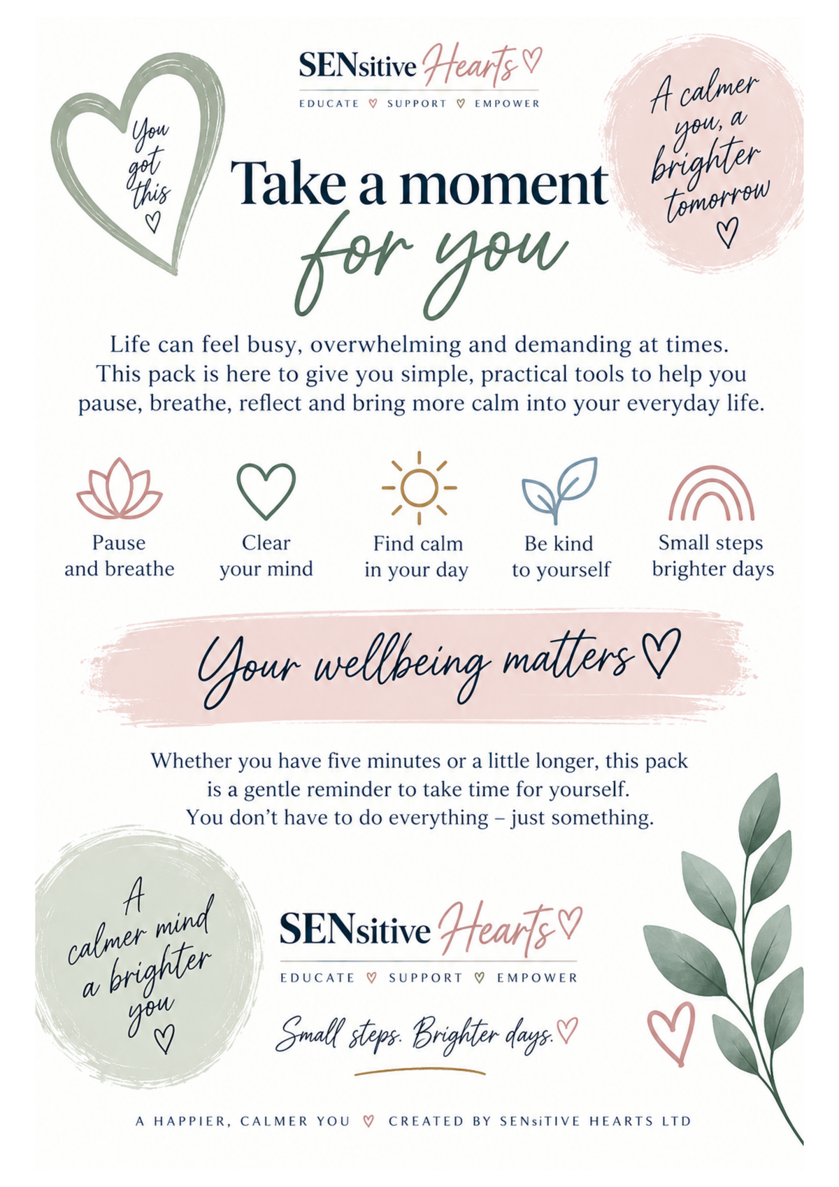 Adult Mindfulness Pack | Digital Download | SENsitive Hearts Ltd