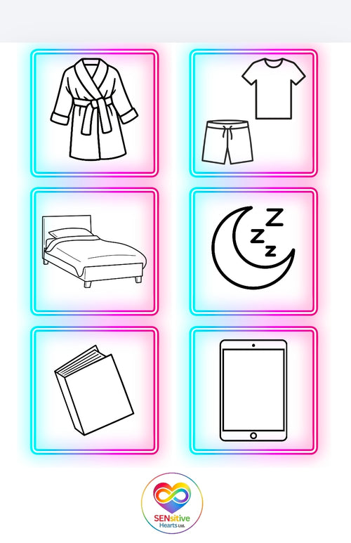 Bedtime Visuals | Digital Download | SENsitive Hearts Ltd