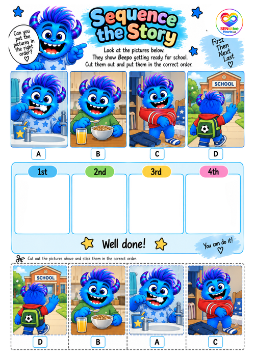 Beepo Primary School Activity Pack | Digital Download | SENsitive Hearts Ltd