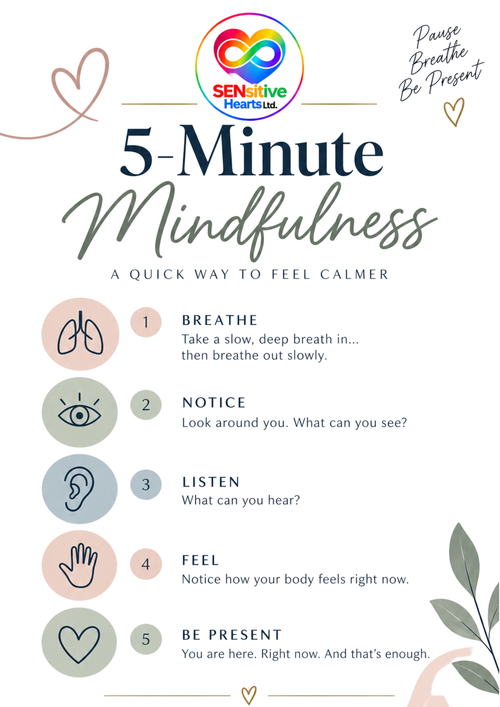 Adult Mindfulness Pack | Digital Download | SENsitive Hearts Ltd